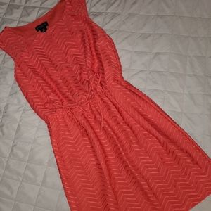 Enfocus studio orange summer midi dress